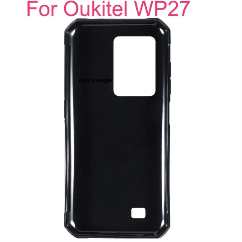 black guard on for oukitel wp27 soft tpu phone case for oukitelwp27 oukitel wp 27 cover siliconce protective coque shell shield