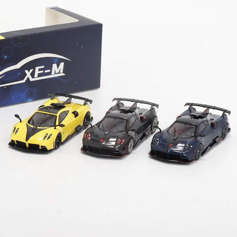 XF Model 1:64 Pagani Imola Zonda Huyra Alloy Static Diecast Simulation Alloy Car Model Collection Ornaments