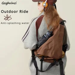 Outdoor Shoulder Bags Women Techwear Travelling Climbing Cycling Water-proof Crossbody Bags Cool Couples Designed Handbags Bolsa