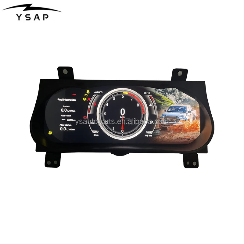 

New LCD Cluster For Hilux Revo Rocco 2016 2017 2018 2019 2020 2021 2022 2023 2024 Instrument Speed Meter Dashboard