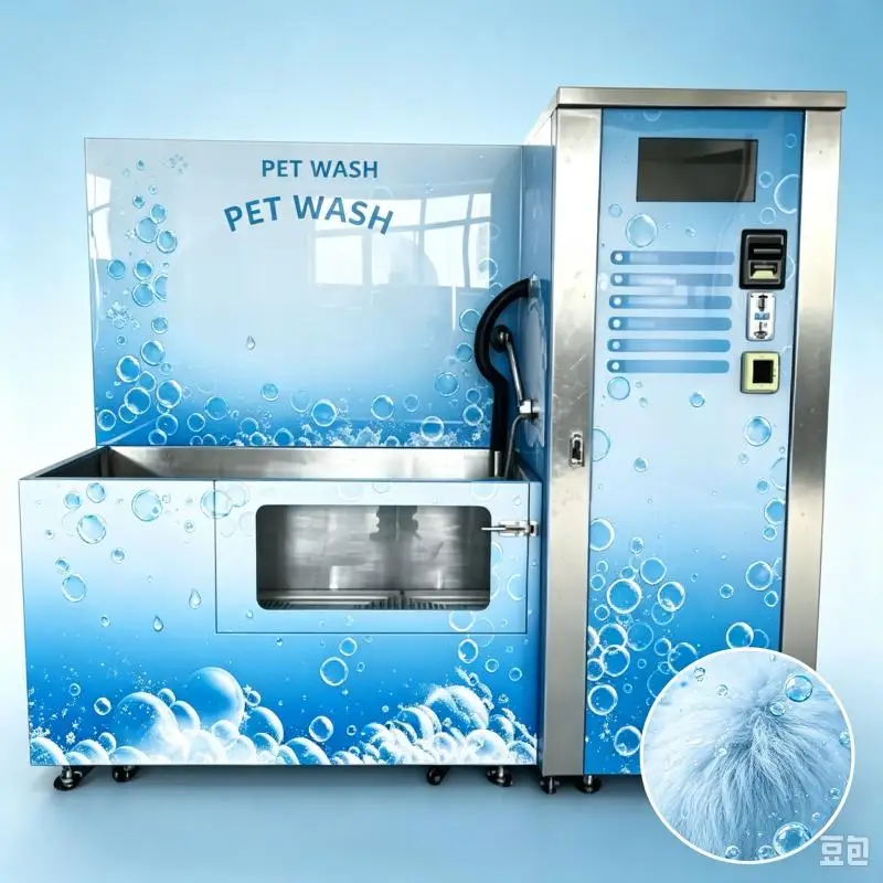 Customized Dog Wash Vending Machine Smart Pet Cleaning Station Automatic Grooming Equipment Easy Operation