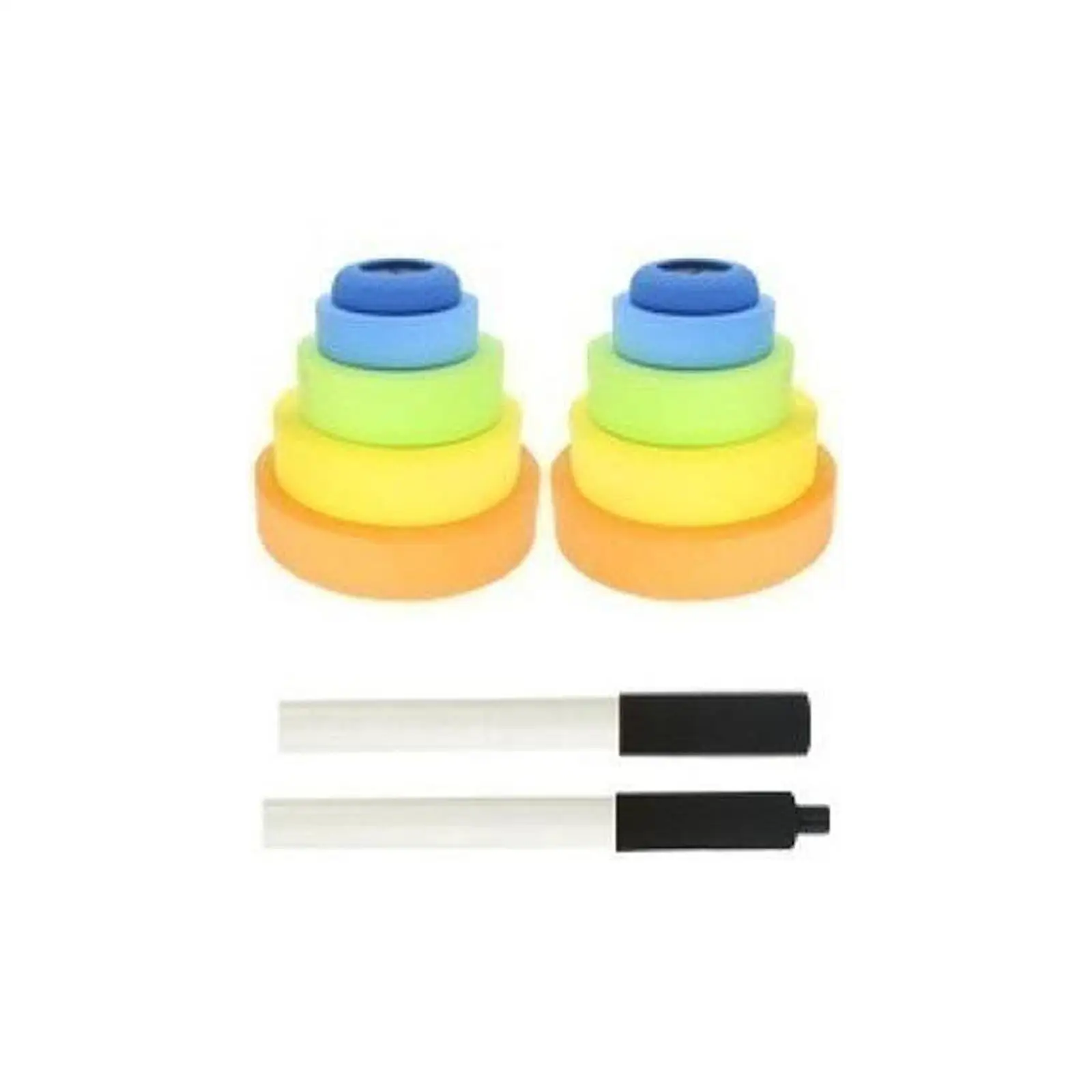 Aquatic Dumbbell Handle Adjustable EVA Water Weights Durable Swimming Resistance Barbell for Spa Exercise