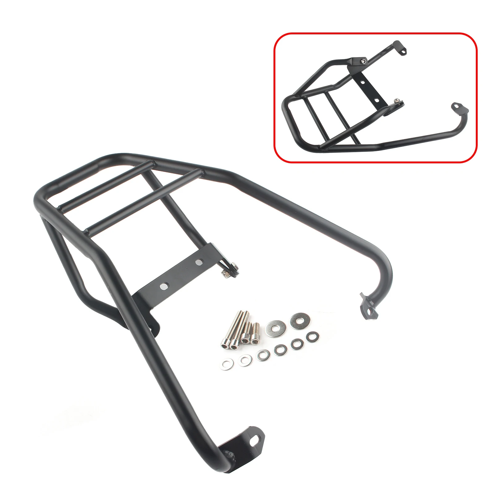 ل دوكاتي تشويش إذاعي 1100 برو/الرياضة/Spezial الخلفية الذيل الرف الناقل العديلات حقيبة الأمتعة الرف قوس