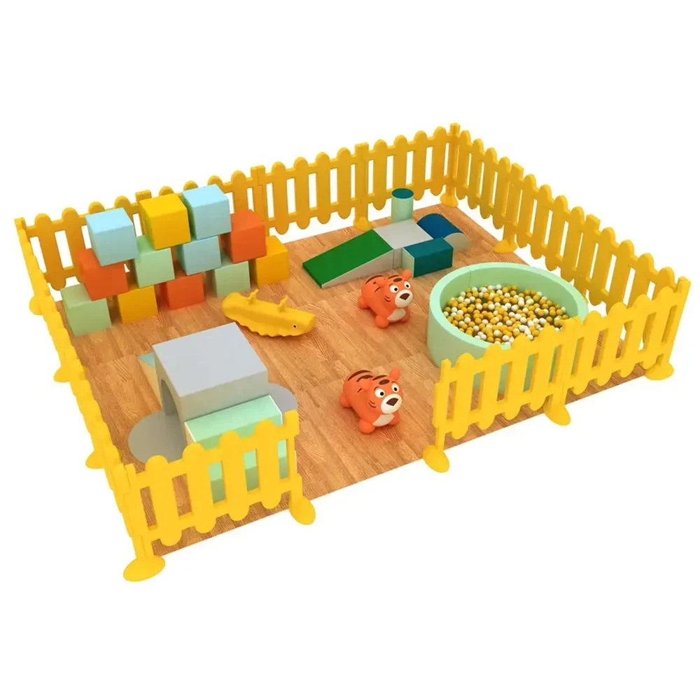 Hot sales Eco Friendly Indoor Soft Play with Cushioned Floor Mats ans soft balls pits for Comfortable Play best soft play sets
