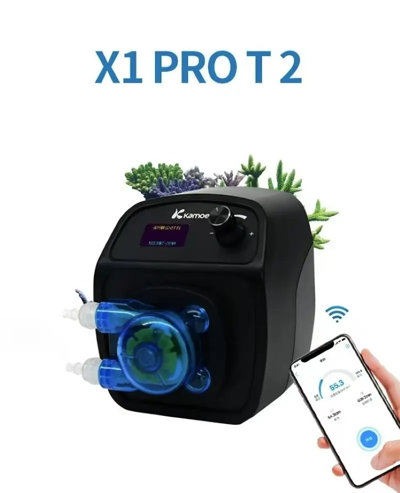 

For Kamoer X1 PRO T2 Calcium Anti Peristaltic Pump Titration Pump Aquarium Dosing Pump WIFI Control Supports iOS and Android