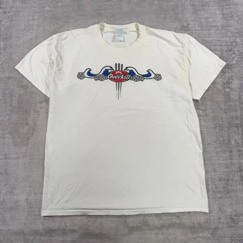 Overkill Canada Beach Volleyball Waves Floral T-Shirt