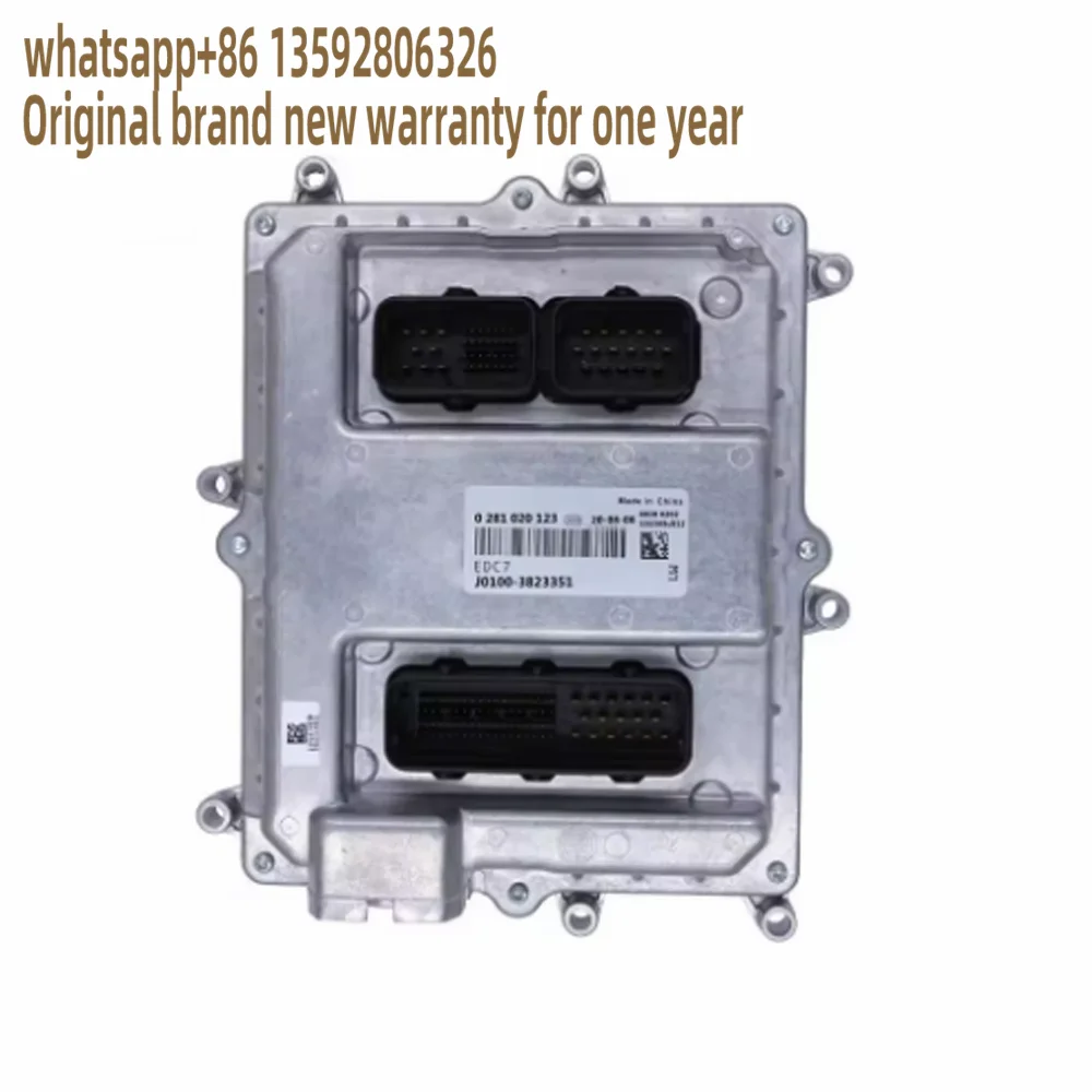 0281020123 لوحة المحرك الأصلية Ecu Edc7 J0100-3823351 وحدة التحكم Ecm لـ Yuchai