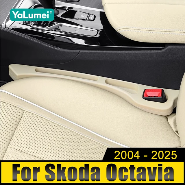 Do Skoda Octavia 2 3 5 A7 A5 Pro A8 MK4 2004-2017 2018 2019 2020 2021 2022 2023 2024 2025 Organizer listwy zapobiegającej wyciekom fotelika samochodowego