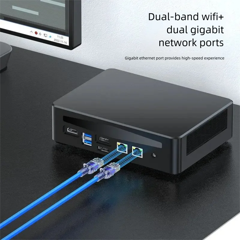 Mini PC desktop portatile Intel Core I9 di 13a generazione con doppia rete Thunderbolt 4 per giochi domestici e uso in ufficio