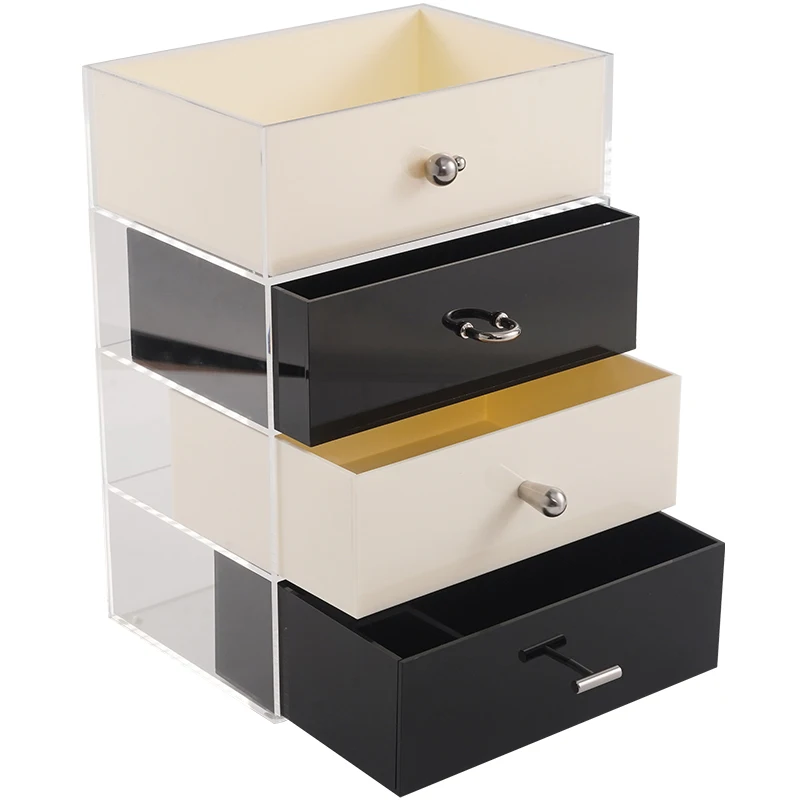 

Desktop acrylic storage box, porch dustproof drawer box, dresser, cosmetic storage box