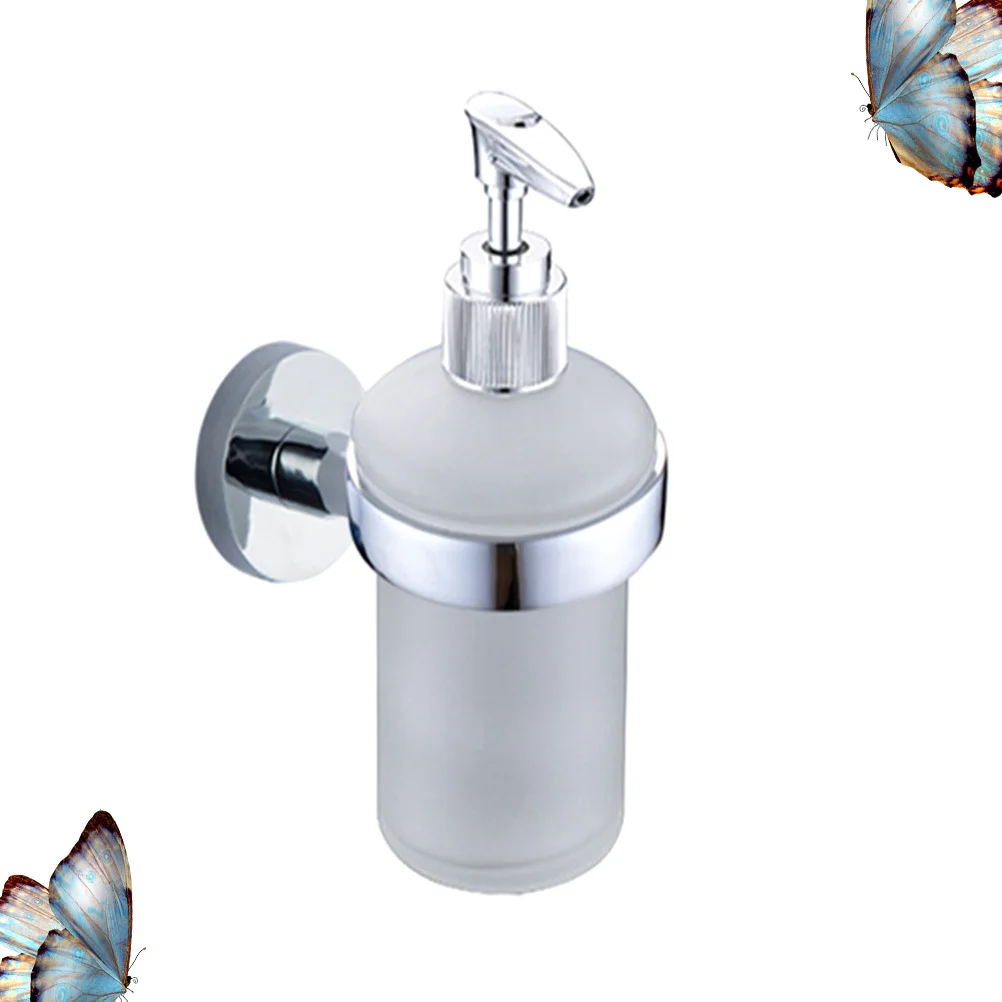 

1Pcs Stainless Steel Soap Dispenser Liquid Soap Bottle Press Pump for Bathroom Kitchen Sink Storage Refillable Decorative Lotion
