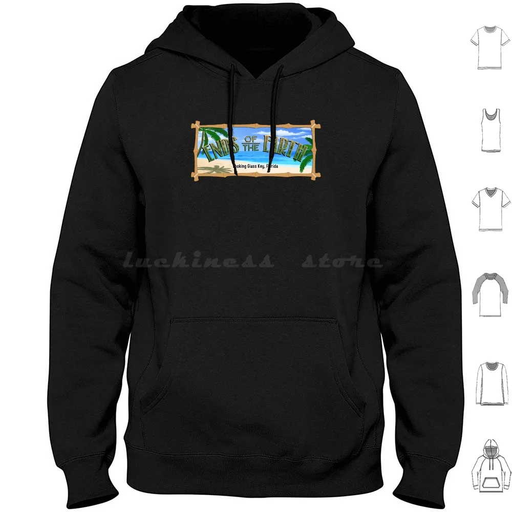 Ends Of The Earth ( Ver2 ) Hoodies Long Sleeve Ends Earth Finder Fox Walter Bar Key West Diggity