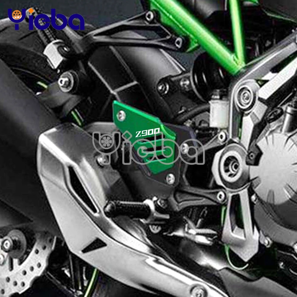 

Z 900 Accessories Pedal Guard Rear Pedal Guard Heel Plate Decorative For Kawasaki Z900 ABS z 2017 2018 2019 2020 2021 2022 2023