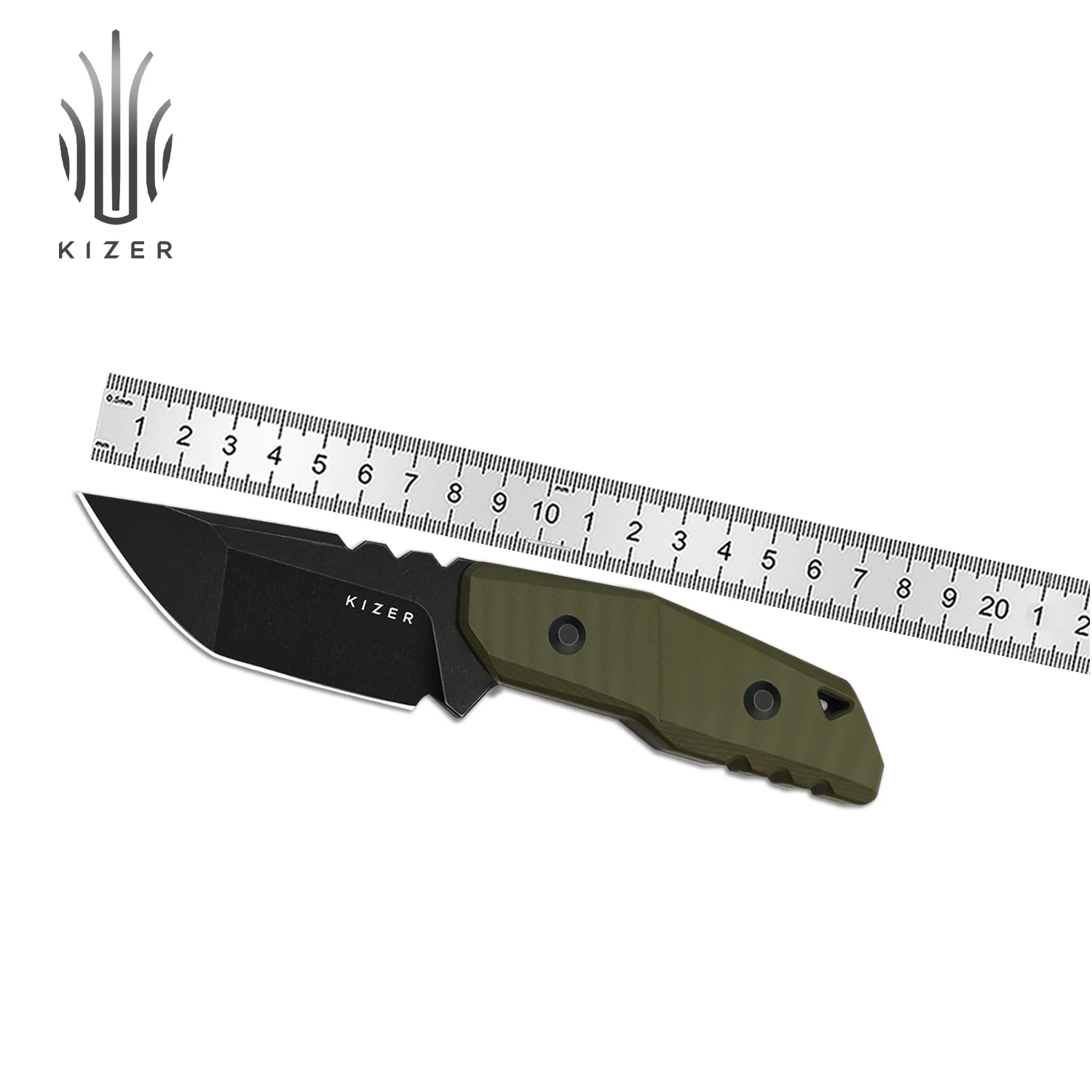 

Kizer Fixed Blade Knife Quartz 1086A1/1086A2 AEB-L Steel Blade With G10 Handle Fixed Knife for Camping 2025 New