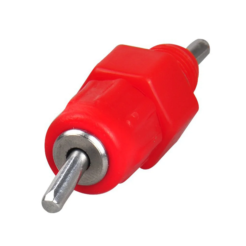 

50Pcs Chicken Water Feeder Durable Plastic Stainless Steel Automatic Poultry Waterer Chicken Water Feeder Automatic