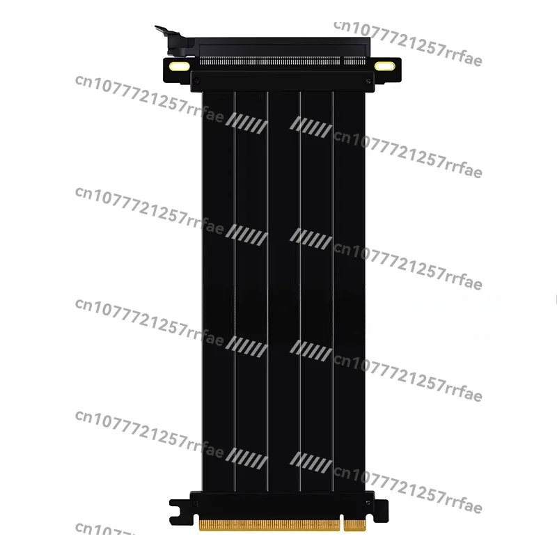 PCI-E4.0 Full Speed Extension Cable Graphics Card Pcie16x Vertical 90 Degrees TT180 Extended Connection Capacity 3.0itx