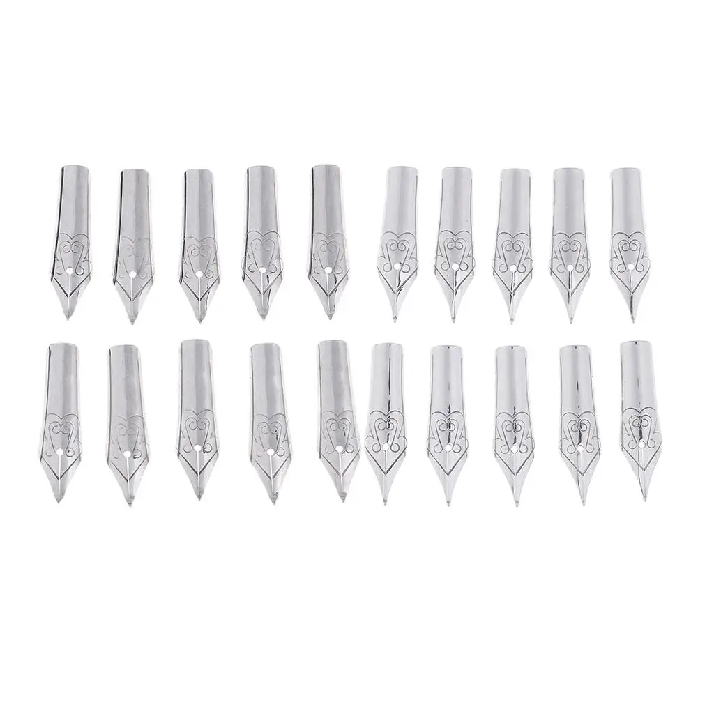Metal Pen Marker Supplies Replacement Nibs for Fountain Pens DIY Craft Accessories for Art Projects
