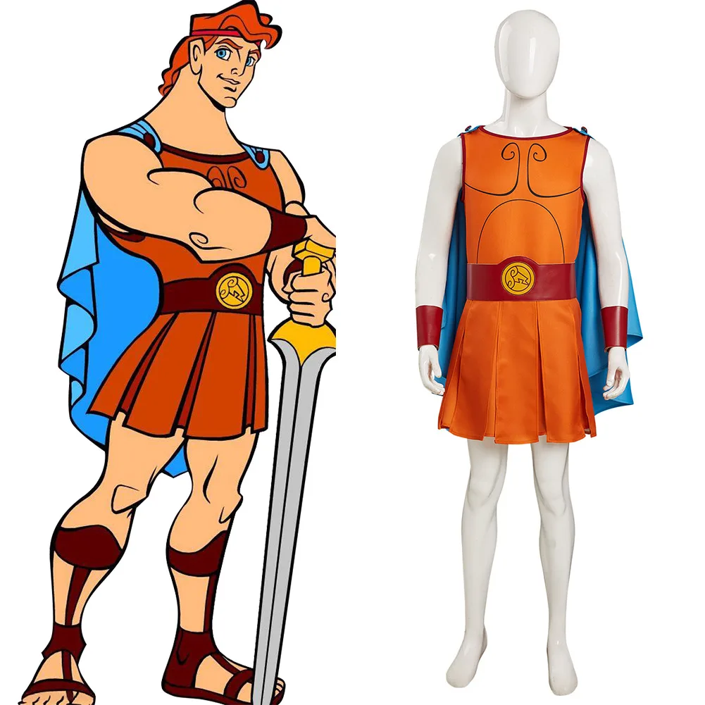 

Movie Hercules Cosplay Costume Outfits Halloween Carnival Suit Gifts