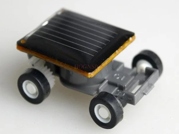 Physics Solar Power Mini Toy Car Cool Racer Popular Funny Electric Kids Toys Gadget Gift