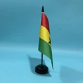 Black plastic pole