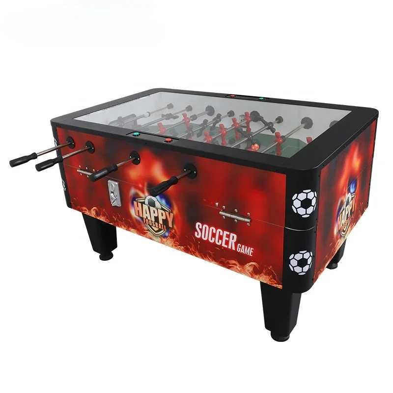 Indoor Coin Operated Professional Interactive Soccer Ball Football Foosball Table Gaming Equipment