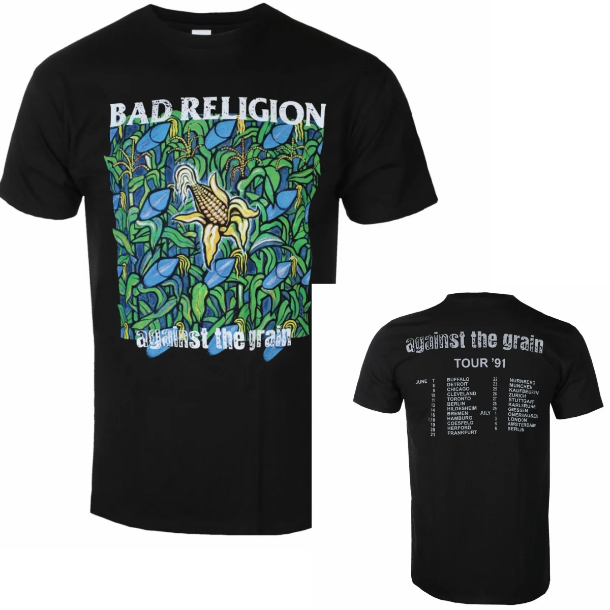 Retro Bad Religion Grafik-Baumwoll-Band-T-Shirt, Unisex, Sommer, Kurzarm, Modemarke, Luxus, Lässiges Vintage-T-Shirt – Detail 3