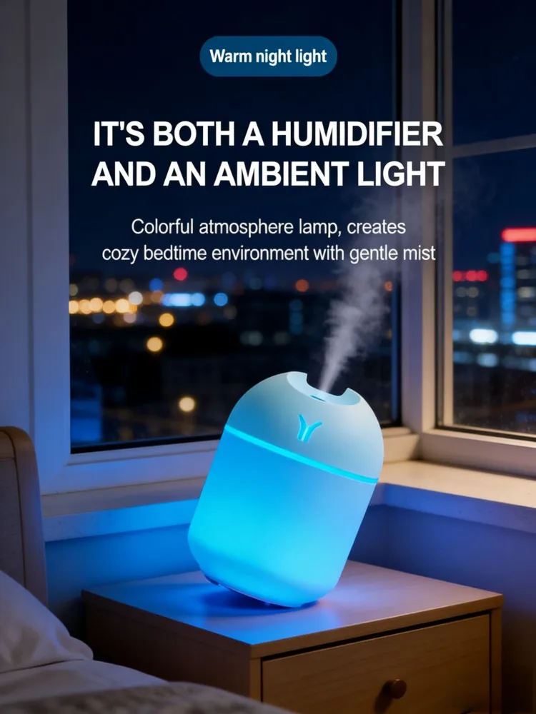 Cool Mist Humidifier Aroma Diffuser with LED Night Light Quiet USB Portable for Bedroom Home Office Baby Nursery  shoes