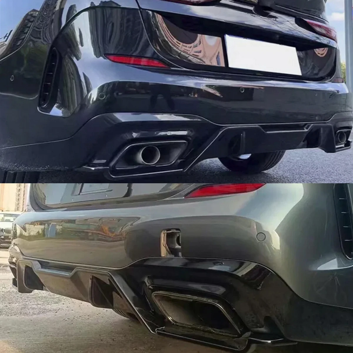 

Magickit Rear Diffuser for BMW 2 Series F44 M Sport 220i 228i M225I M235i 2020 2021 2022 2023 2024 Rear Bumper Diffuser Lip