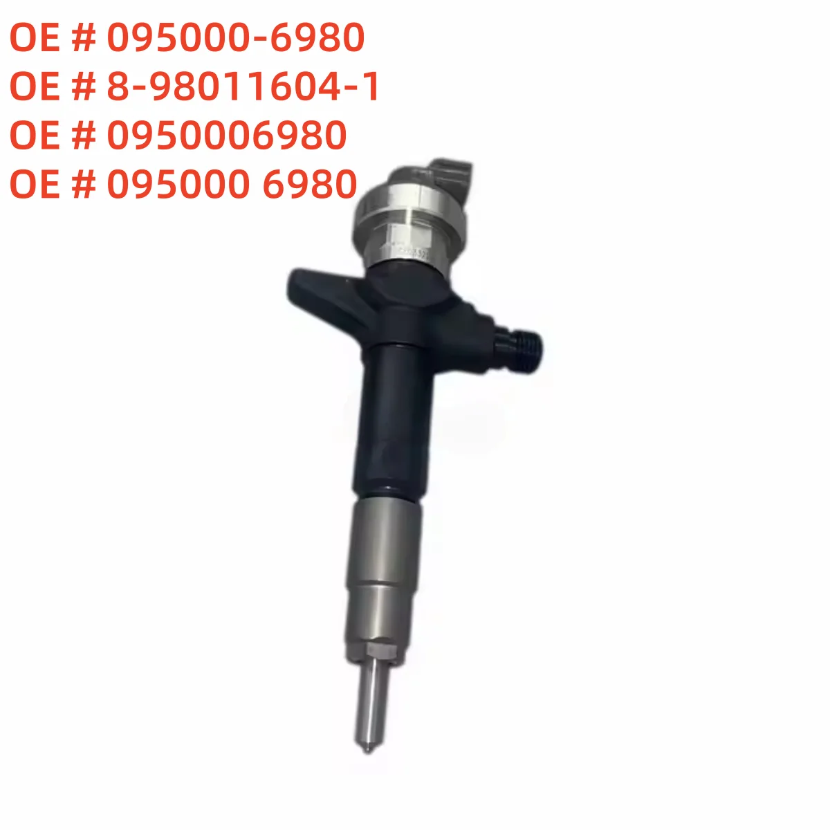 

095000-6980 8-98011604-1 0950006980 095000 6980 Car Fuel Injector Genuine 4jj1 Common Rail Fuel Injector for Isuzu