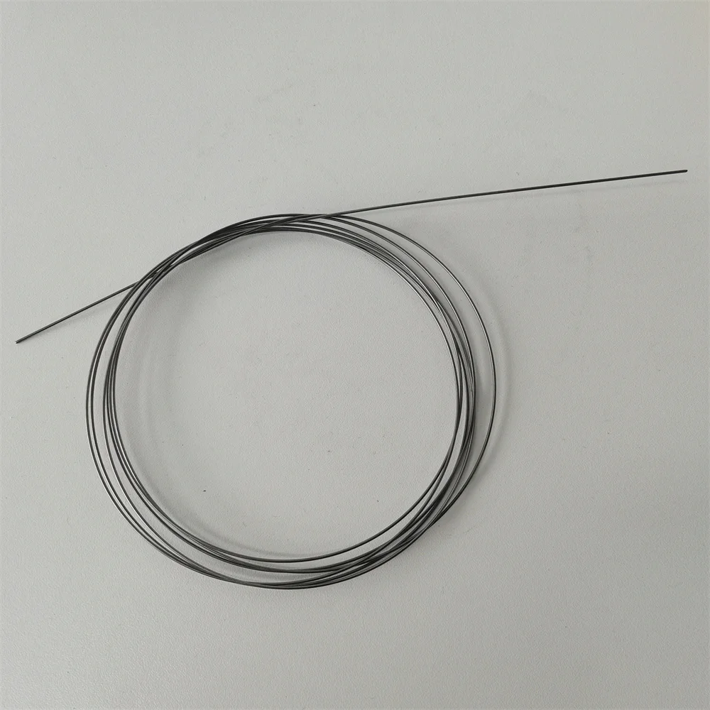 1 metr Super elastyczna Nitinol ze stopu niklu-tytanu prosty drut hyperflastyczny Filament 0.8mm 1.0mm 1.6mm 2.0mm NiTi-ss