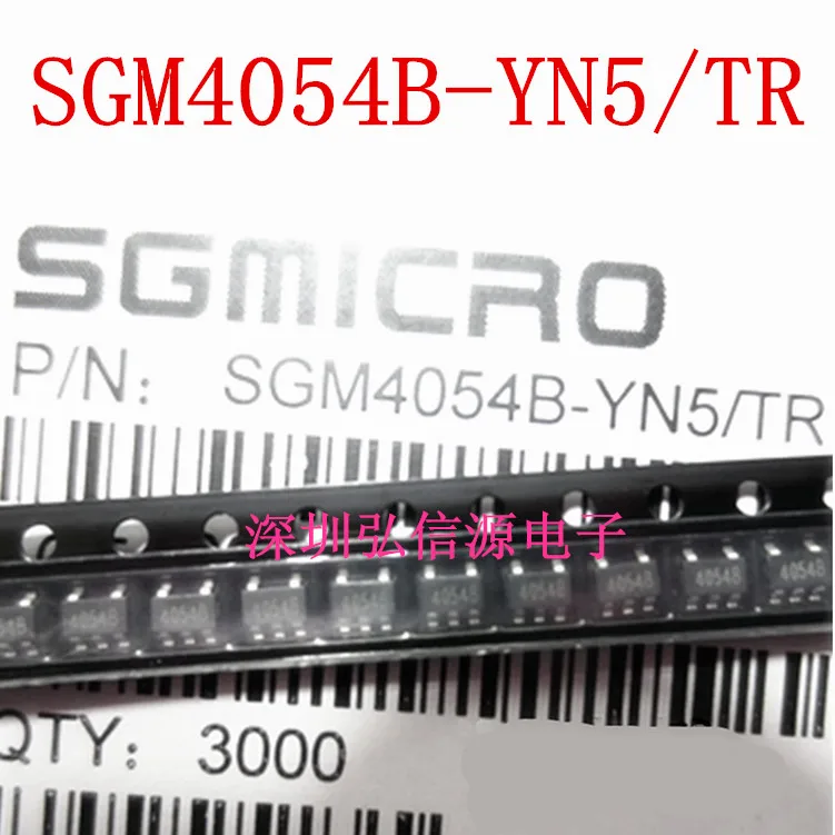 500PCS/LOT New SGM4054B-YN5/TR SOT23-5 Lithium Battery Charging IC Power Chip