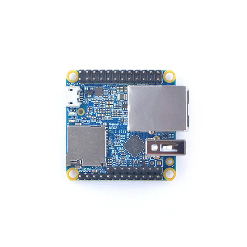 Imagem -03 - Nanopi Neo2 1gb Ddr3 Ram Allwinner h5 Placa de Desenvolvimento Quad-core 64-bit A53 Gigabit Ubuntu Dietpi