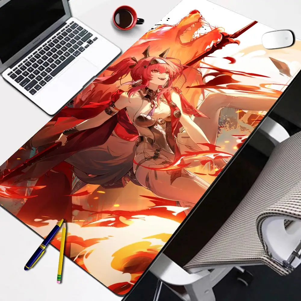 Wuthering Waves Lupa HD Mouse pad Large office study desk mat cartoon game player keyboard pad  E-Sports carpet PC peripherals