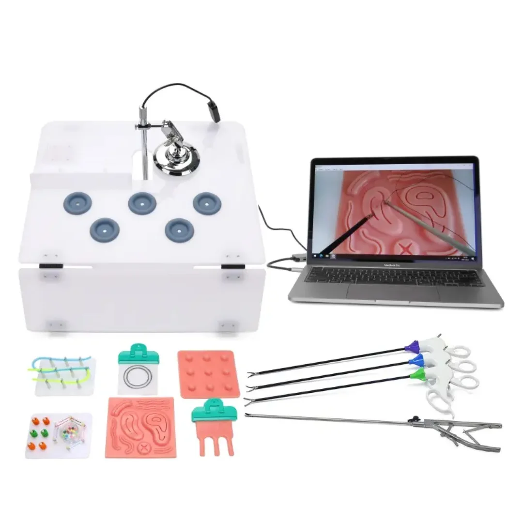Laparoscopic Simulation Training Simulated Instrument Trainer 30-degree Laparoscopic Trainer Simulated Box Endoscopic Training