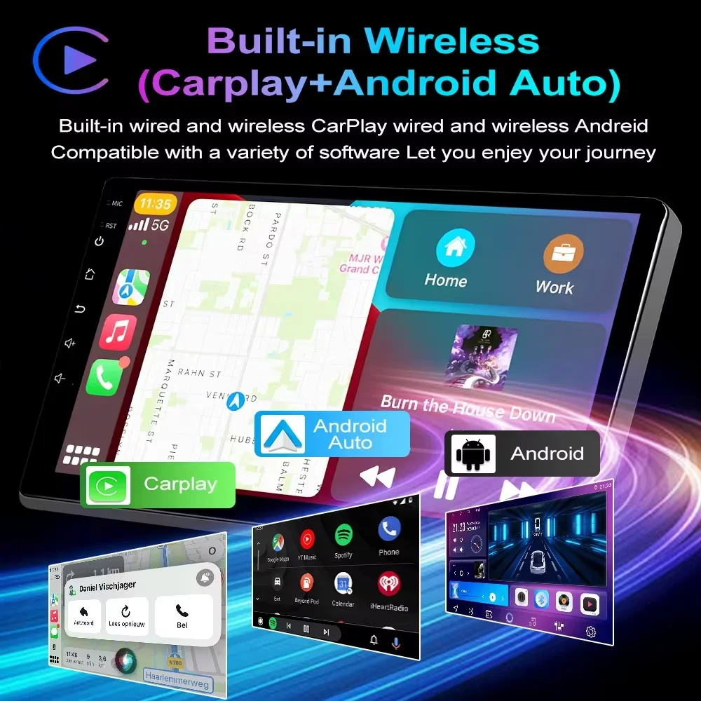 Car Radio For Hyundai I40 2011 2012 2013 2014 - 2019 Android Carplay Multimedia 4G Automotiva Stereo Navigation Bluetooth WIFI view 6