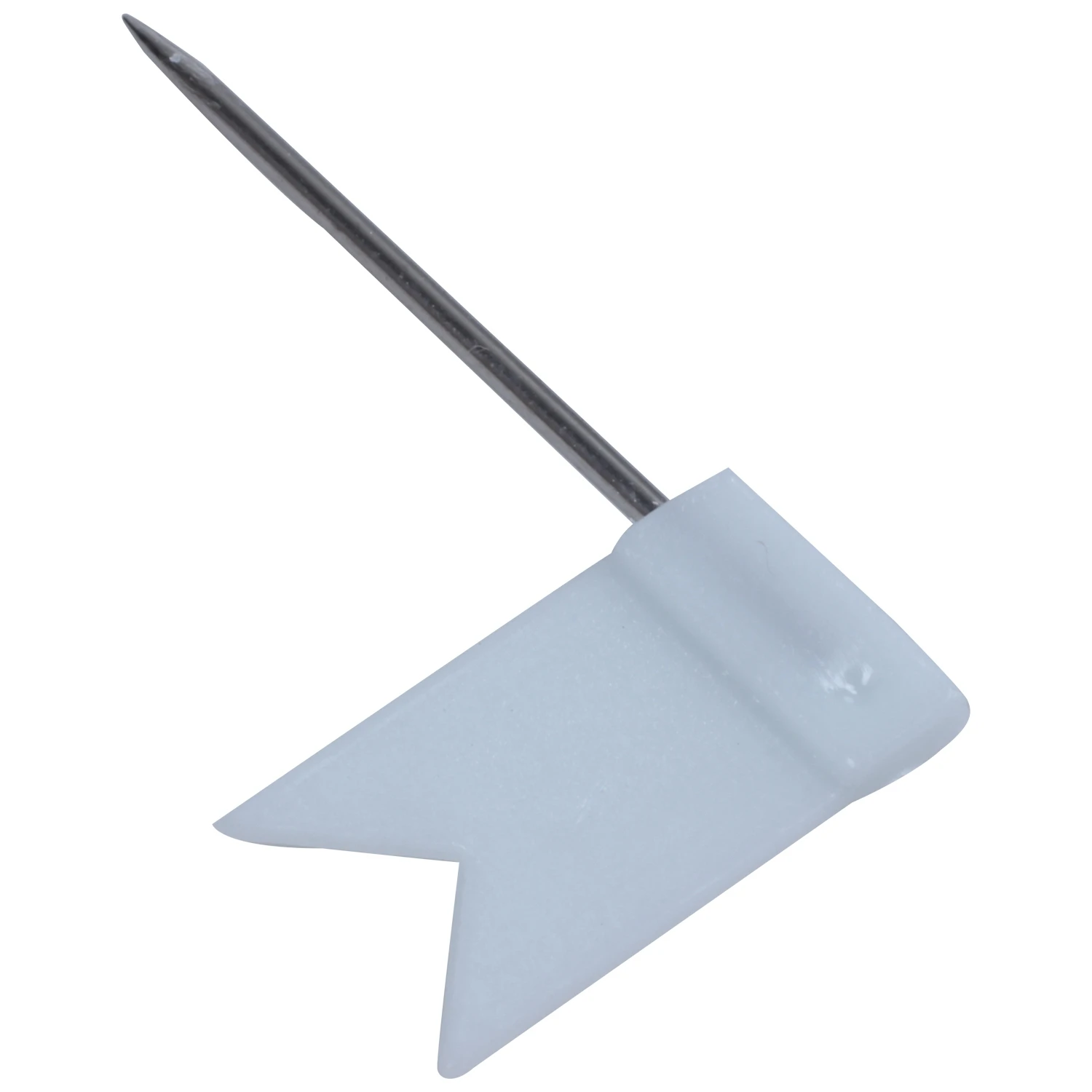 100 Flag Shape Map Pins Cork Notice Board Drawing Pins Push Pin White SUP