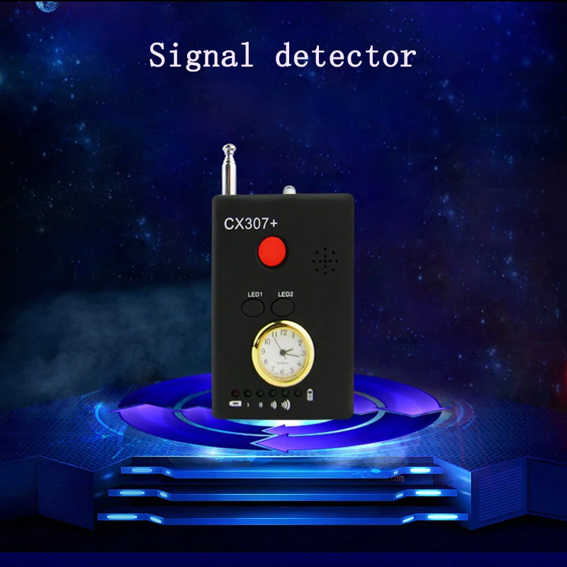 CX307+ Infrared Laser Scanning Anti Camera Eavesdropping Location Monitoring Sneak Shooting Wireless Signal Device GPS Detector