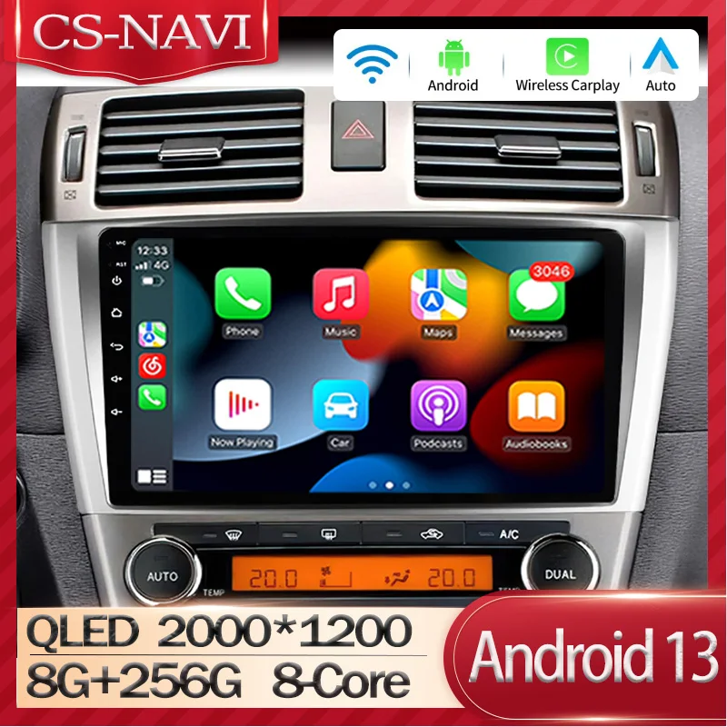 

Android 13 Car Radio For Toyota Avensis 3 T27 2008 - 2015 Multimedia Video Player GPS Navigation Carplay Auto Stereo Head Unit