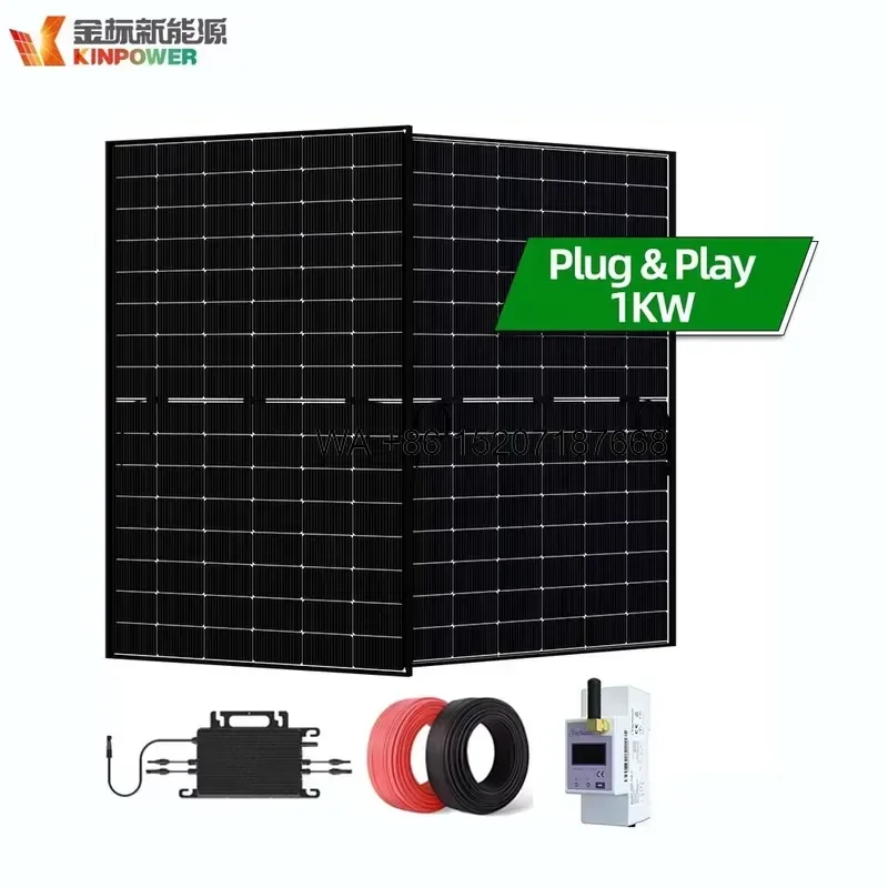 Wmwmnu for Home 1KW Plug and Play Solar System