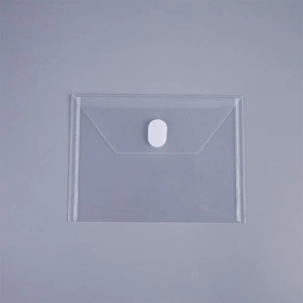 

High Quality A4/A5/A7/A8 File Folder Transparent Plastic File Bag Waterproof Filling Organizer School Office