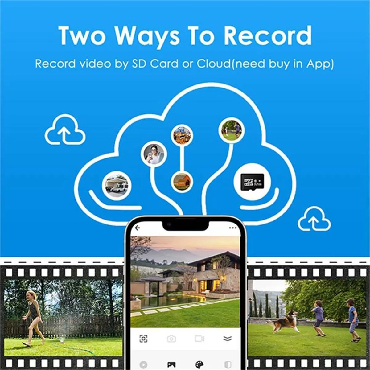 《Factory Direct》Tuya 5MP Wifi PTZ IP Light Bulb Camera Auto Track Smart Life Wireless Home Surveillance Camera 2 Way Audio Monit