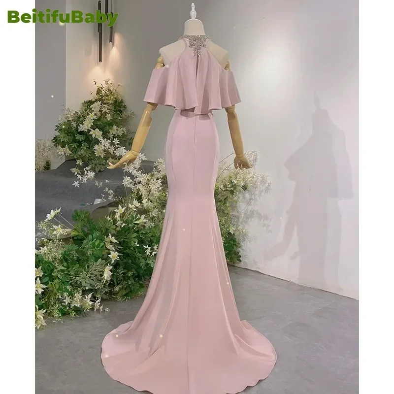 BeitifuBaby Engagement Evening Dresses for Women Wedding Party Elegant Luxury Fishtail Skirts Women's Party Dress Dress Vestidos