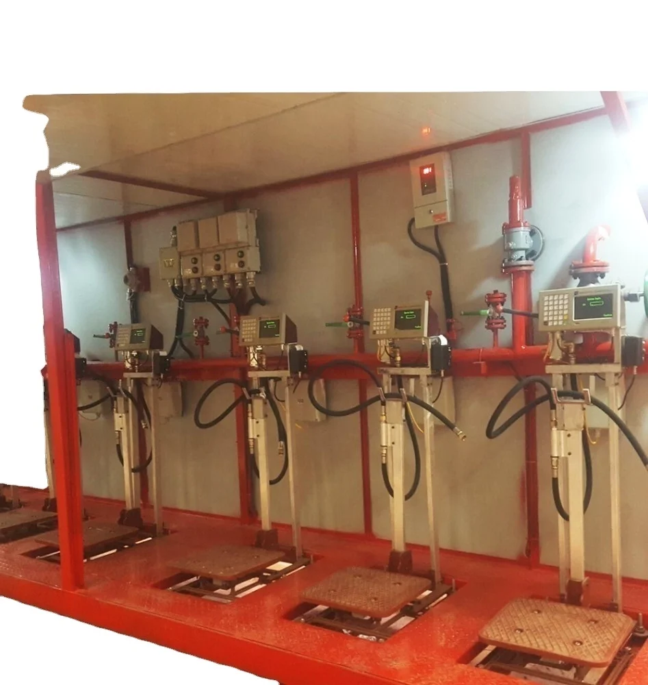 China ATEX Certificate Lpg Gas Cylinder Mini Mobile Gas Service Station