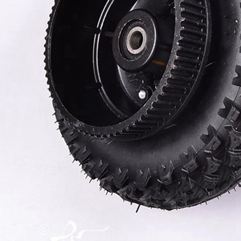 عجلات لوح تزلج كهربائية مع ترس قيادة ، لوح طويل ، على الطرق الوعرة ، بكرة لوح ، ترس عجلات ، شاحنة بمحرك ، 200x50mm