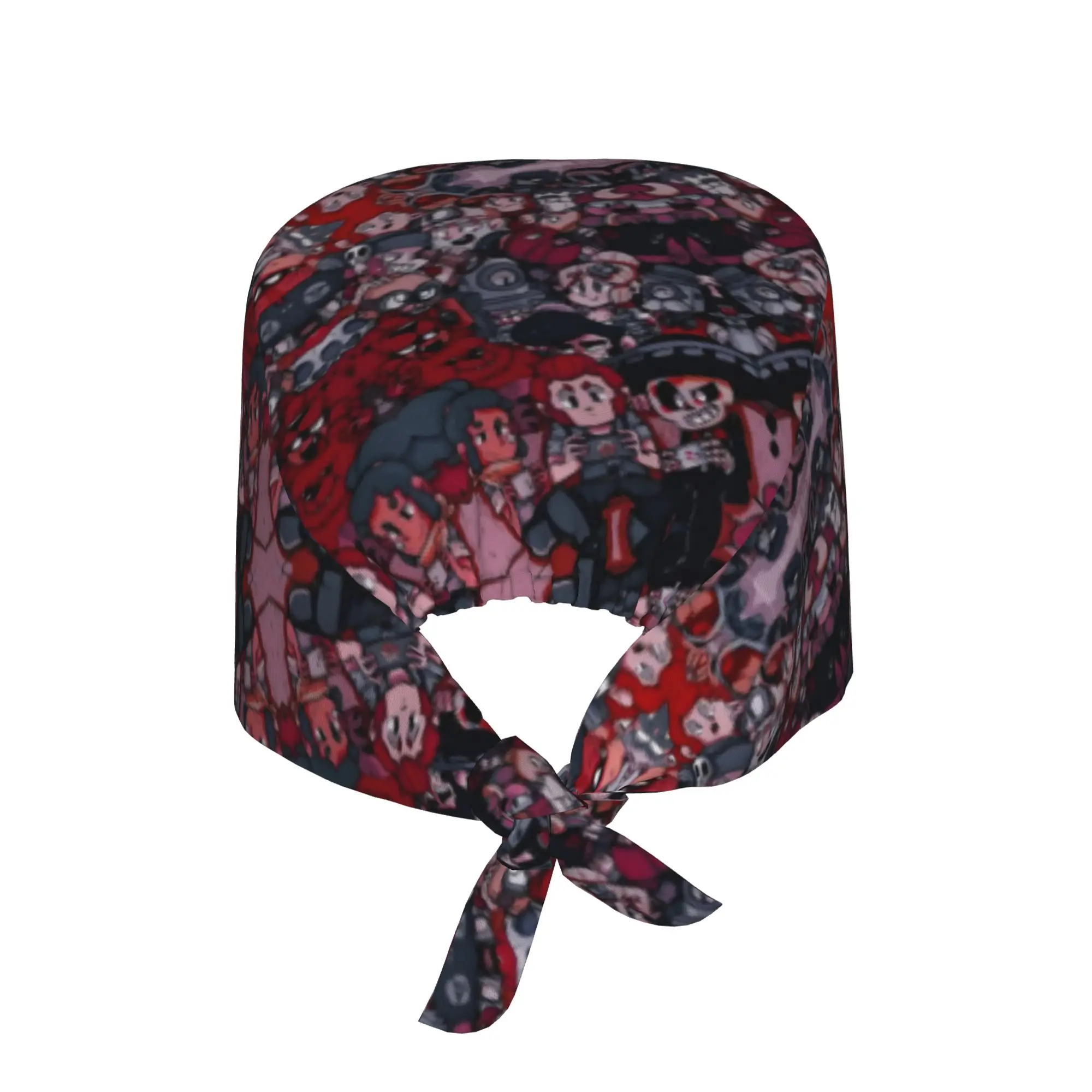 Custom Stars Game Brawls Breathable Scrub Hat Surgical Scrub Caps Unisex Nurse Medical Cap Video Game  Work Scrubs Hat