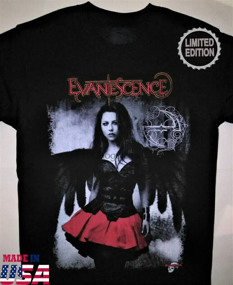 

Vtg Evanescence Band Heavy Cotton All Size Unisex Black Shirt S-5XL