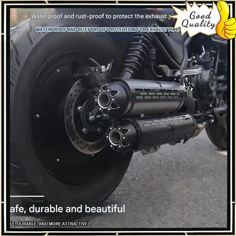 

Good Quality For VOGE CU525 modified exhaust tail section decorative cover VOGE CU525 modified accessories motorcycle