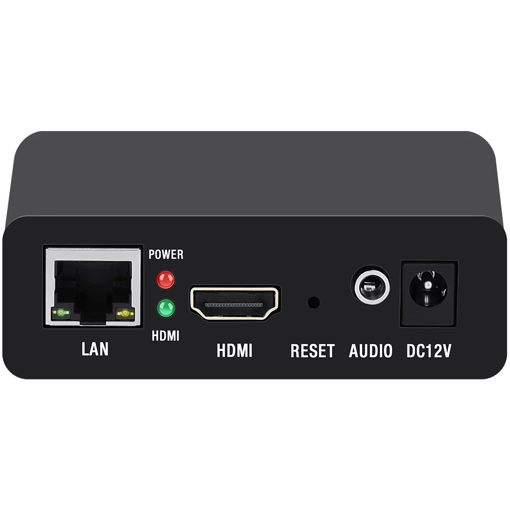 H.265 H.264 USB IP to   Video Streaming Decoder HD IP   Decoder for Decoding HTTP RTSP RTMP UDP HLS