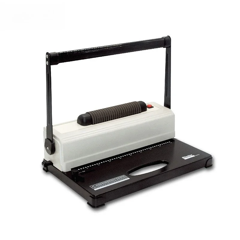 

Single coil binding machine desktop small notebook office text punching and binding machine