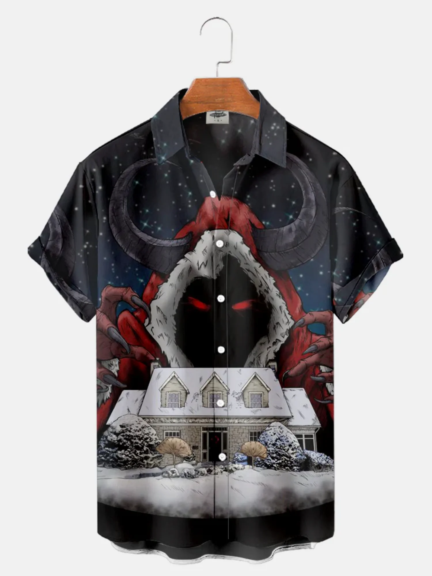 Summer Men's Hawaiian Short Sleeve Printed Shirts Loose Fitting Oversized Social Cartoon Pictures Floral Casual Fashion Clothing